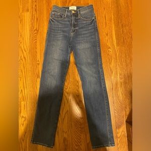 Frame Le Sylvie Slender Straight denim